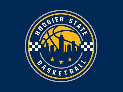 NBA | Indiana Pacers Alternate Logo indiana pacers indiana pacers redesign nba