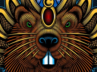 Carve Concepts "Beaver" logo branding design illustration illustrations linework logo logo design vector vector art woodcut