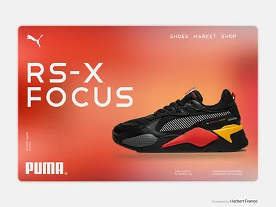 Puma RS-X Focus design nike puma shoe design shoes
