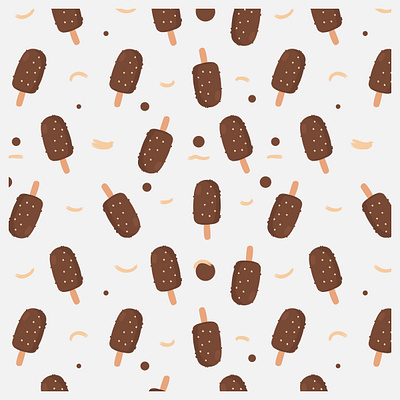 Handrawn Ice Cream Patternm. Vector abundance asset cartoon cook book design flat illustration pattern design patterns