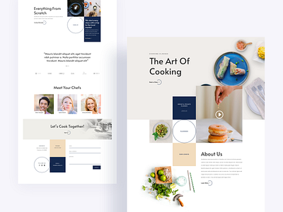 Cooking School - Sneak Peek cooking cooking app cooking class cooking logo cooking school divi elegantthemes landing page minimal online cooking school online course recipe recipe app recipe book recipe card recipes template typography wordpress wordpress theme