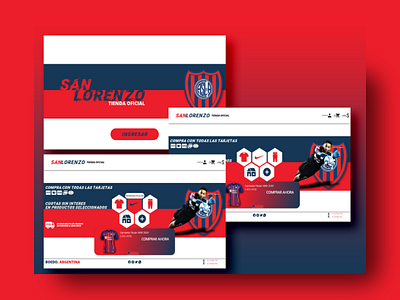 San Lorenzo online store redesign concept ecommerce re design ui ui design ux ux design web web design website design