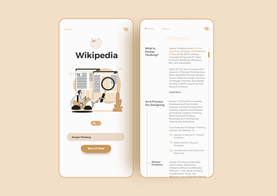 wikipedia landing page app design illustration interaction design interface design ui ui ux ui ux design ui design uidesign uiux ux ux design visual design