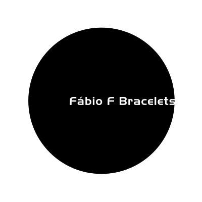 Logotipo Fábio F Bracelets branding logo logo design logodesign logotype