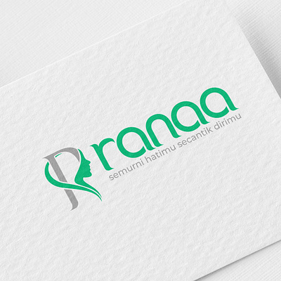 Ranaa beauty beauty salon branding design logo logo design