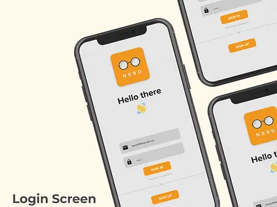 Mobile Signup Screen dailyui design illustration ui ux ui uxui