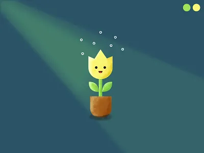 little flauwe design flower illustration nature shade texture