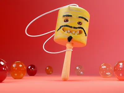 Don Balero 3d art 3dillustration 3dmodeling advertising design illustration