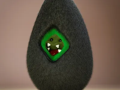 Mr. Aguacate 3dart 3dartist 3dillustration 3dmodeling advertising