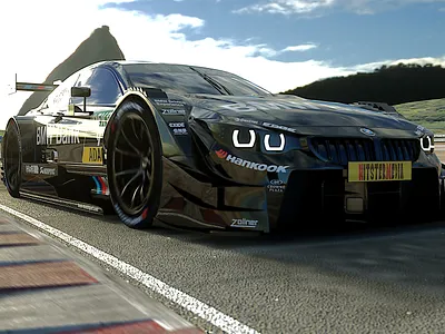 BMW M4 DTM Spengler 3dart 3dartist 3dillustration 3dmodeling advertising design illustration
