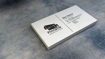 Pinnacle Architecture - Architecture Logo architecture logo business card design logo