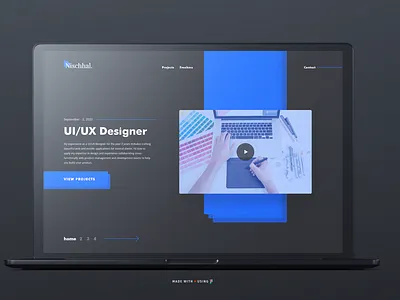 Landing Page | Personal Portfolio Website branding design figmadesign landing page landing page design landingpage personal portfolio portfolio design portfolio website ui uidesign ux