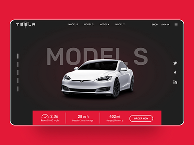 Tesla Website Redesign Concept design flat inspiration interface minimal stark trent tesla tesla website design ui uidesign uiinspiration uitrends uiuxdesigns ux web web design website website design webui