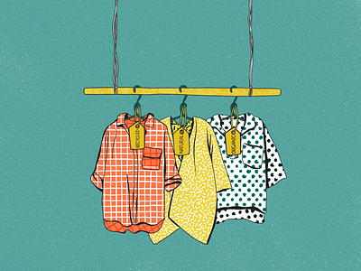 Eco Clothes clothes eco ecology illustration natural organic procreate recycle
