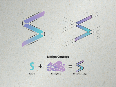 Study Solution brand identity branding creative logo logo concept logomark minimalist logo design negative space logo s letter logo study symbol