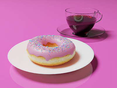 First step into blender 3d blender donut training