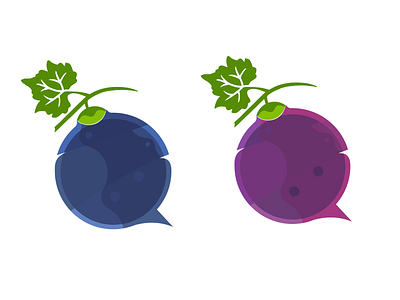 Grape, maybe illustration logo