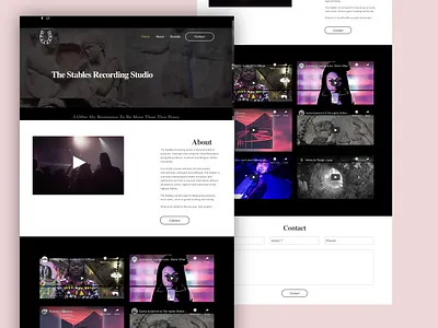 The Stables UK Link In Description design graphic design ui ui ux ux web web design website website design