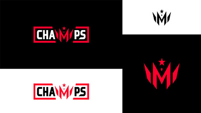 Champs Logo branding esports esports logo logo