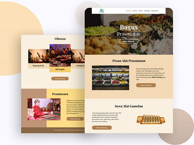 Prasmanan Landing Page landingpage