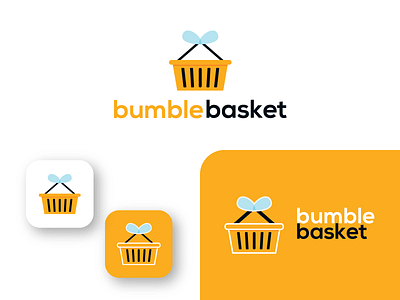 Bumble Basket basket bee creative design grocery grocery app grocery delivery logo minimal modern modern logo