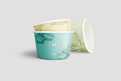 Ice Cream Paper Cup Mockup design designer ice cream cone ice cream cup ice cream jar ice cream logo ice cream paper ice cream shop ice cream truck jar jar mockup mock up mockup mockup set mockups paper paper cup paper cup mockup psd template