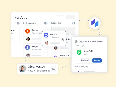Product focuses app design illustration innovation landing page marketing product startup website