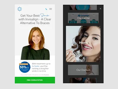 Mobile Design | Invisalign creative design mobile design mobile ui