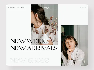 Ecommerce Homepage Layout branding creative design ecommerce ecommerce design fashion homepage homepage design inspiration photography ui ux webdesign website