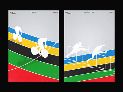 Historic Moments | Posters | vol.3 color competition design event flat illustraion minimalism olympic olympic games poster sport vector