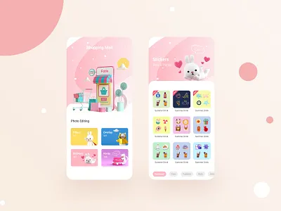 Fotis Store app app design colors creative design cute cute illustration design illustration interface ios app mobile app mobile ui shop store ui uidesign uiux