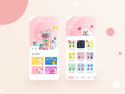 Fotis Store app app design colors creative design cute cute illustration design illustration interface ios app mobile app mobile ui shop store ui uidesign uiux