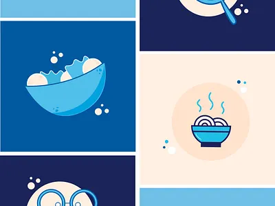 Bwaiter blue branding design digital artwork graphic design illustration saas app saas design ui design