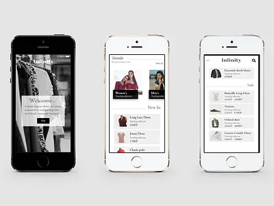 Fashion app branding design fashion fashion design ui ux web web design webdesign website