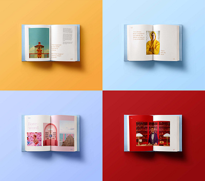 Wes Anderson Book book cover color palette editorial design editorial layout graphic design print design wes anderson