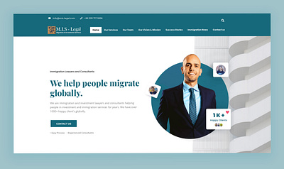 Immigration Lawyers Web Design creative design user experience user interface web web design