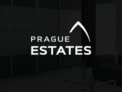 Prague Estates logo brand branding corporate identity logo logo design logotype real estate