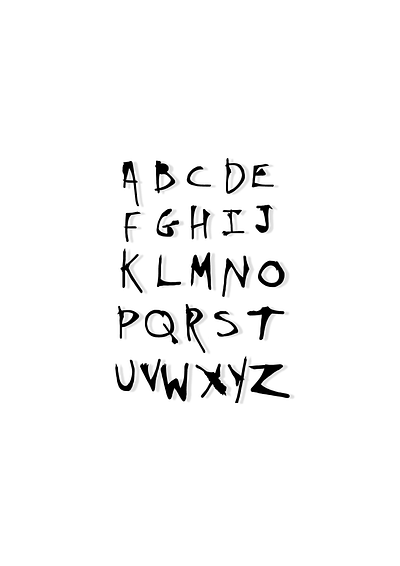 typeface design art design flat illustrator minimal typeface typeface design typeface designer typography vector
