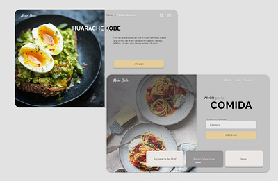 MainDish branding design ui ux web