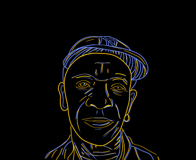 Tony Allen ilustración music