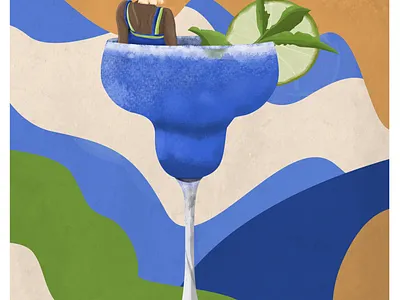 Friday mood branding design illustration