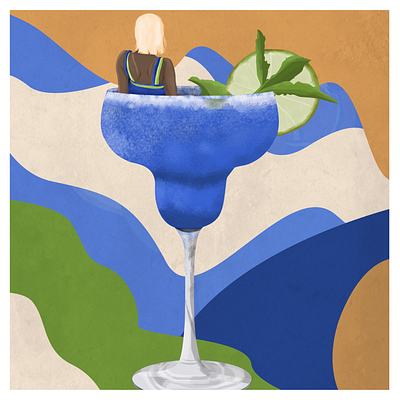 Friday mood branding design illustration