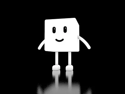 mascot box branding c4d design illustration logo mascot