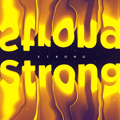 strong brushscript diseño letras photoshop style