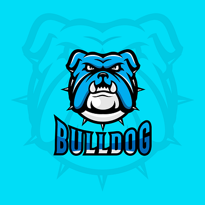 BULDOG art design esport logo illustration illustrator logo vector