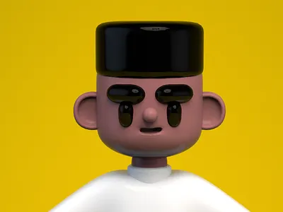 Bobby 3d 3d illustration adorable c4d cinema 4d cinema4d creative cute cute illustration inspiration