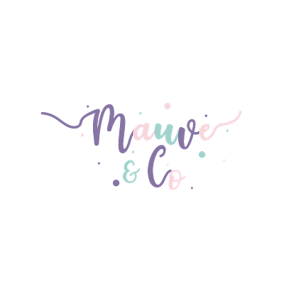 Mauve & Co branding design logo