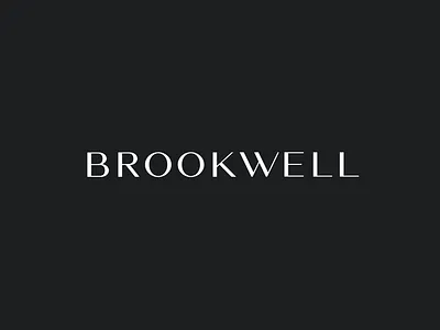 Brookwell - Logotype Branding brookwell greyscale identity logo design branding logo mark logotype realestate