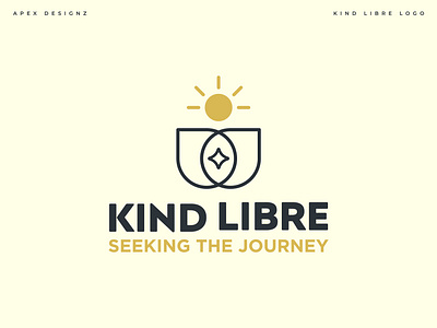 Kind Libre Logo - Child raising company brand identity branding design logo logo design minimalist minimalist logo vector