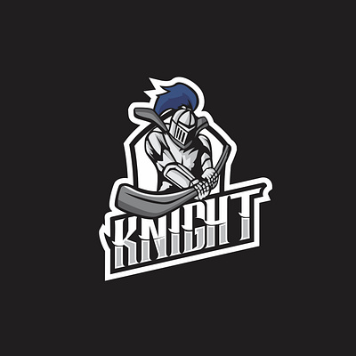 HOCKEY KNIGHT 3d abstract ancient art badge battle black business design emblem fun graphic helmet history icon illustration silhouette sport white woman